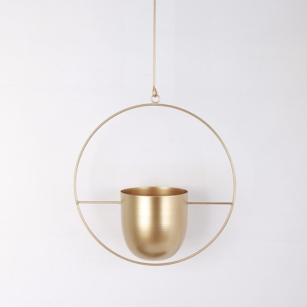 Suspension murale minimaliste pour plantes LumaLine — Chaîne réglable, profil mince