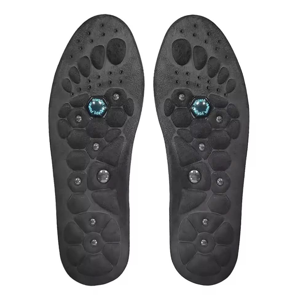 PulseFlow Magnetic Acupressure Insoles — Steady Support Core, Cushioned Comfort Fit