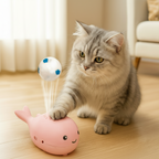 Floating Ball Cat Toy with Airflow Motion for Endless Fun - Euroselle