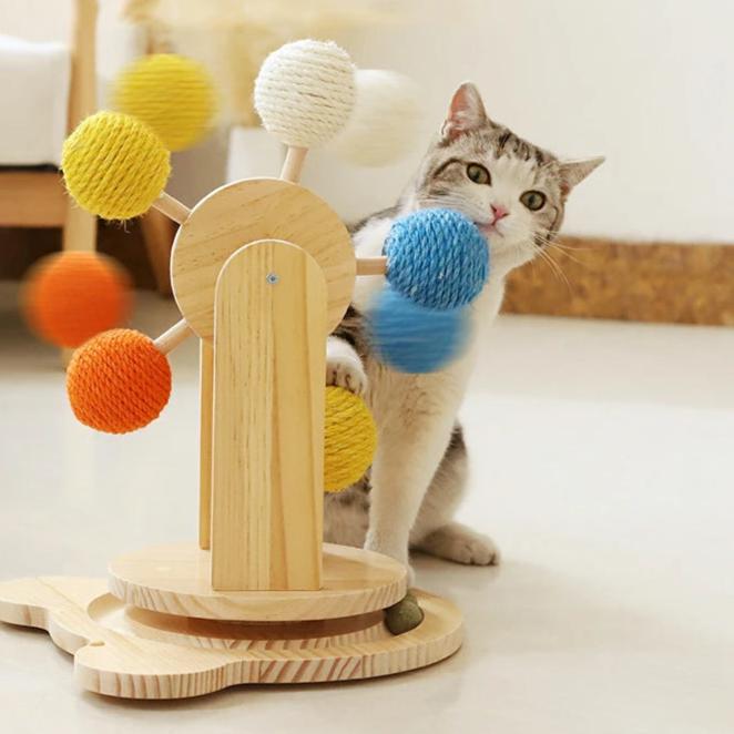 Engaging Cat Wheel Toy for Exercise and Entertainment - Euroselle