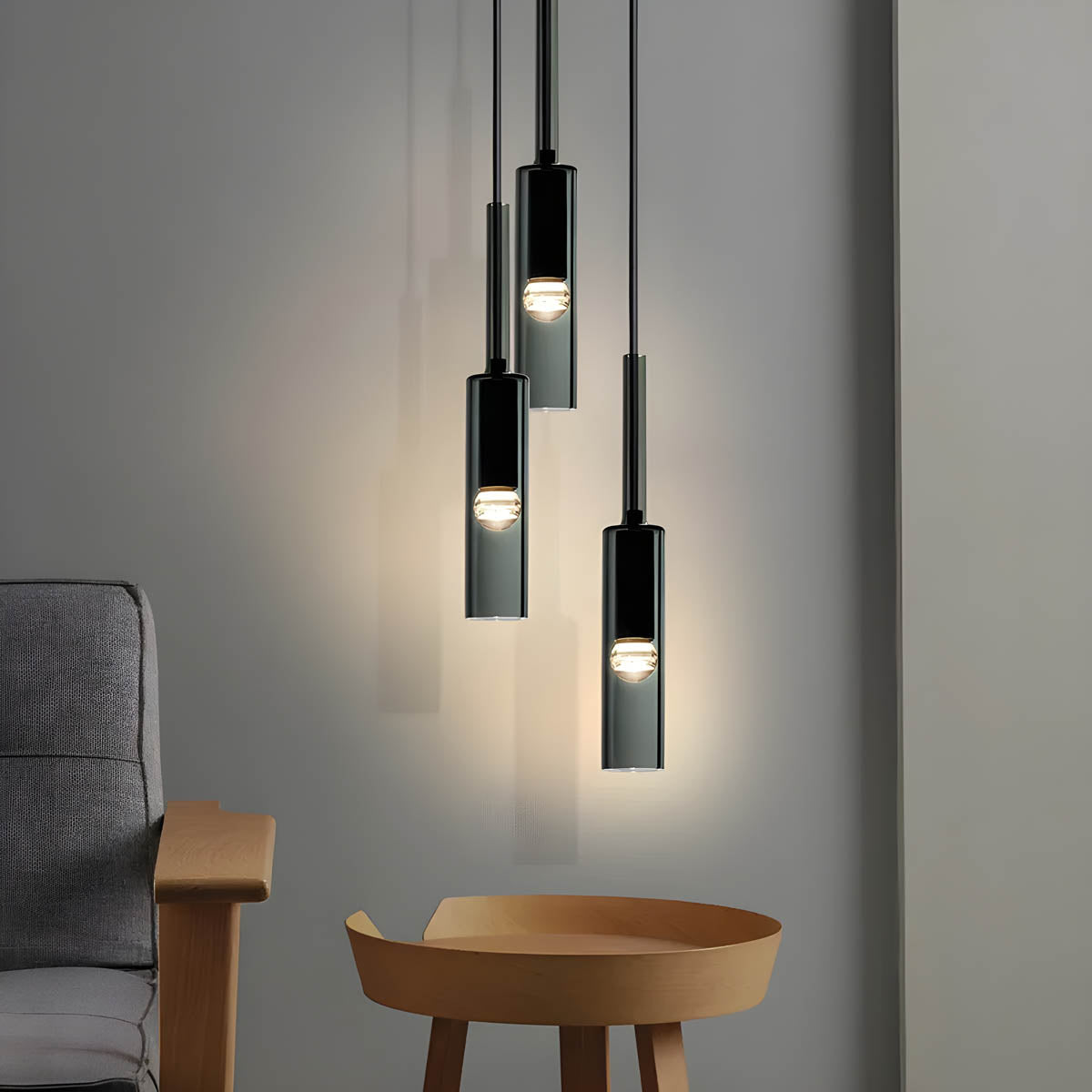 Marquea Nordic Glass Pendant Light With Integrated LED