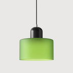 Pendant Light Glass E27 Bulb Compatible Adjustable Cord Ceiling Lamp | Euroselle
