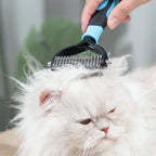 Dual-Sided Deshedding Brush for Dogs & Cats - Euroselle