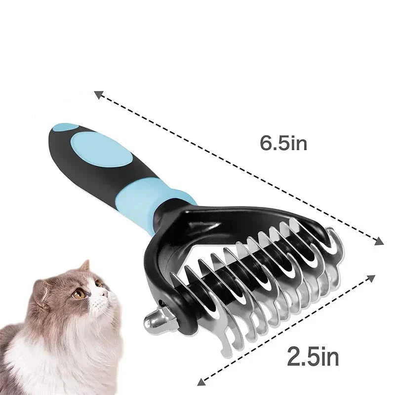 Dual-Sided Deshedding Brush for Dogs & Cats - Euroselle