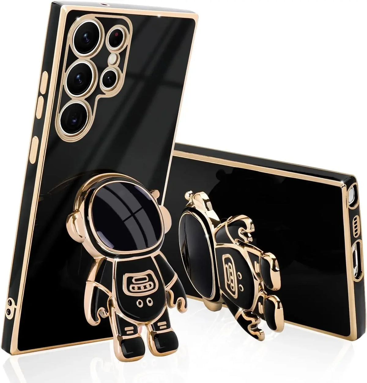 Pouzdro Space Explorer pro Samsung Galaxy — 3D figurka z TPU s výklopným stojánkem