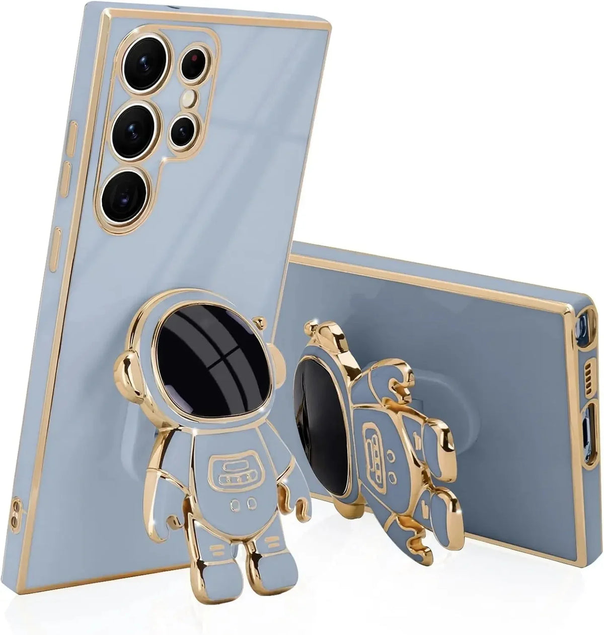 Pouzdro Space Explorer pro Samsung Galaxy — 3D figurka z TPU s výklopným stojánkem
