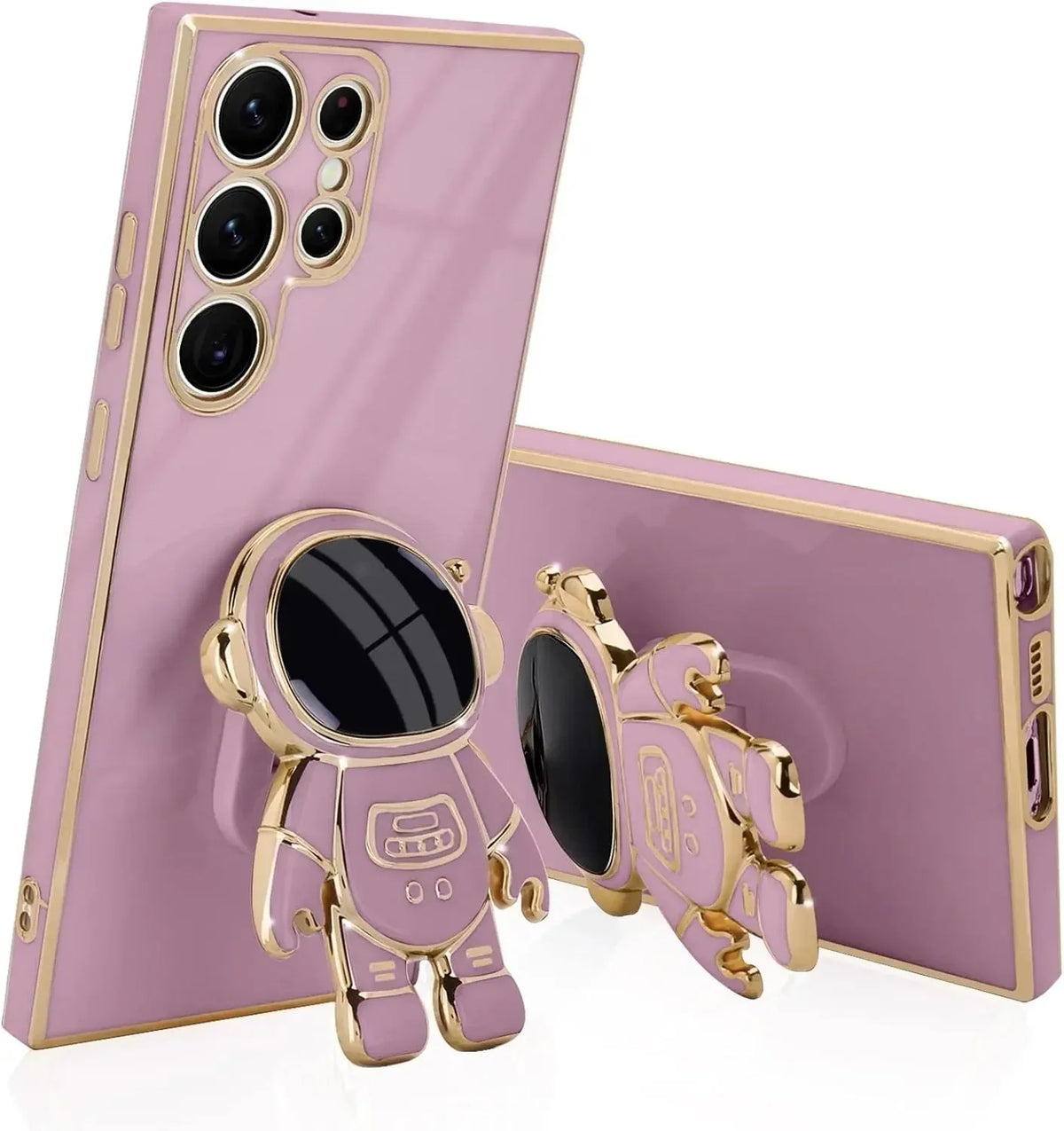 Pouzdro Space Explorer pro Samsung Galaxy — 3D figurka z TPU s výklopným stojánkem