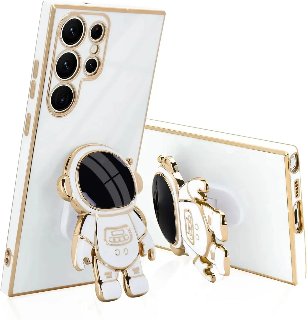Pouzdro Space Explorer pro Samsung Galaxy — 3D figurka z TPU s výklopným stojánkem