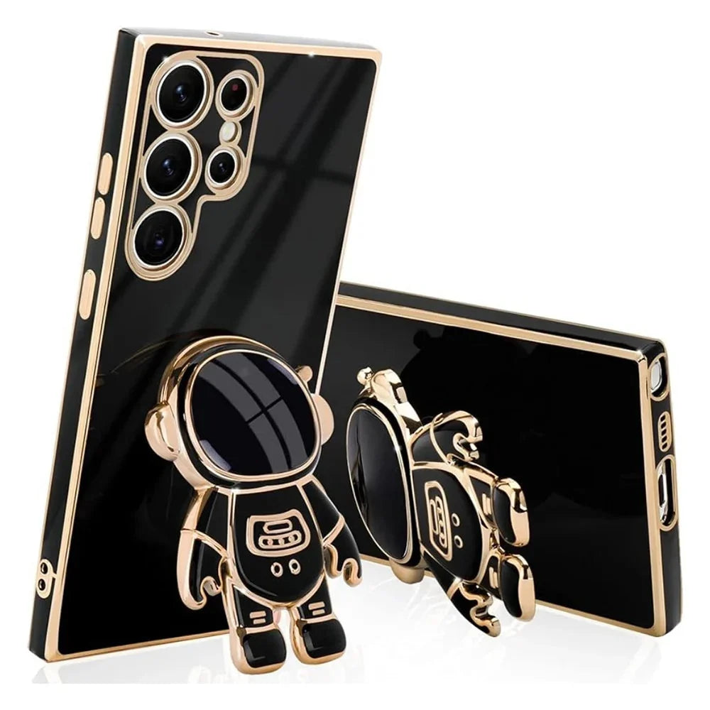Pouzdro Space Explorer pro Samsung Galaxy — 3D figurka z TPU s výklopným stojánkem