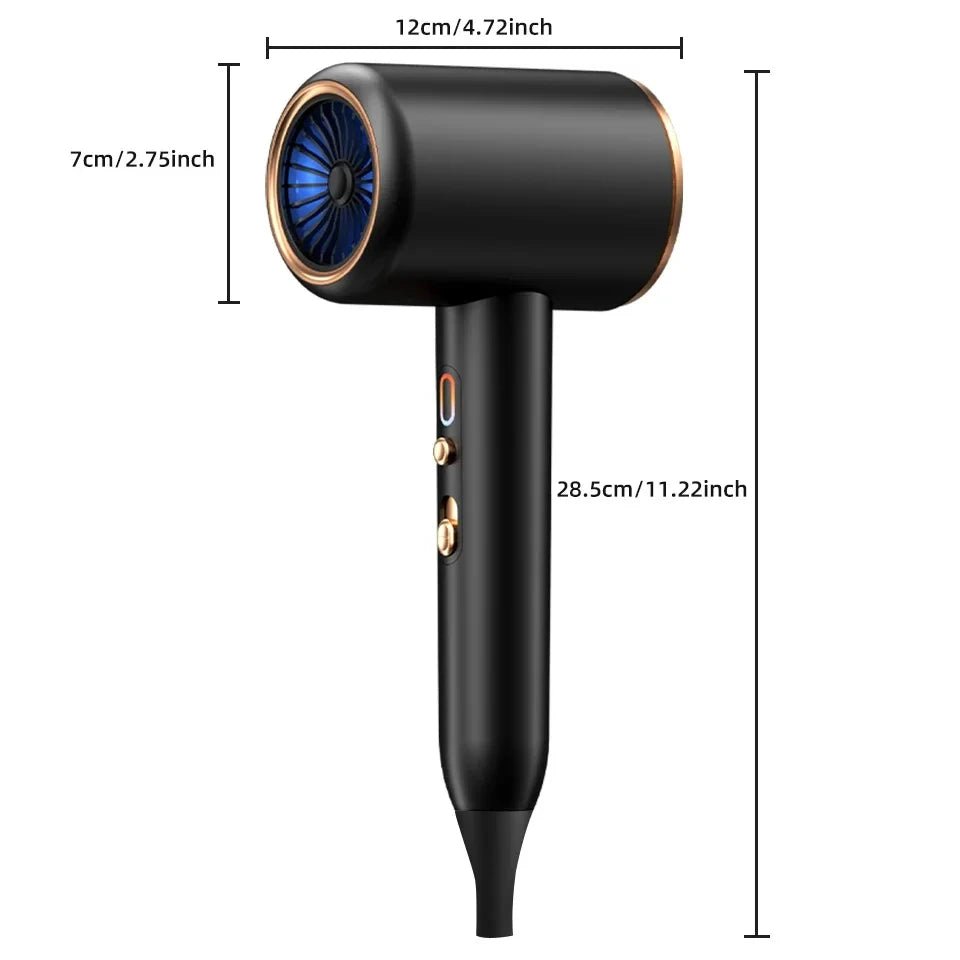 2400W Professional Hair Dryer Smooth Styling & Fast Dry - Euroselle