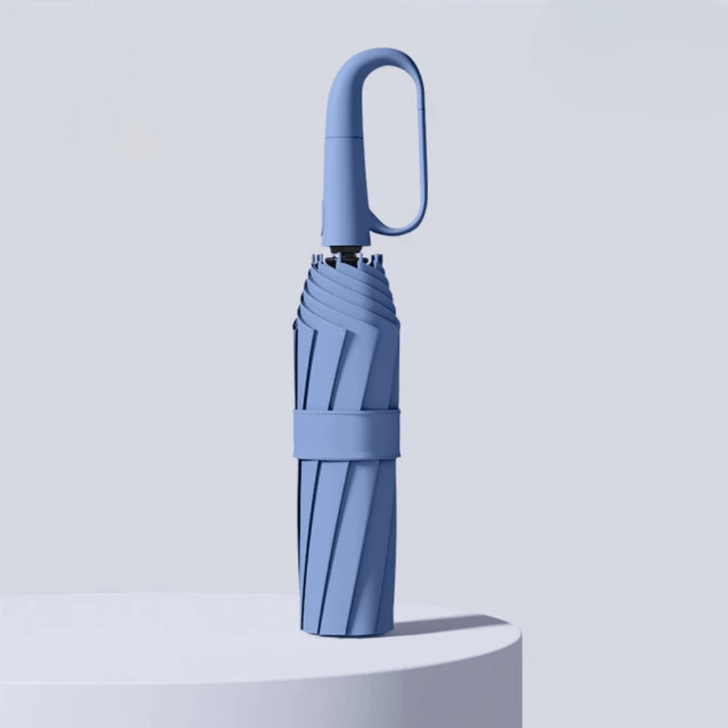 City Shield Compact Auto Open Umbrella — Windproof Frame