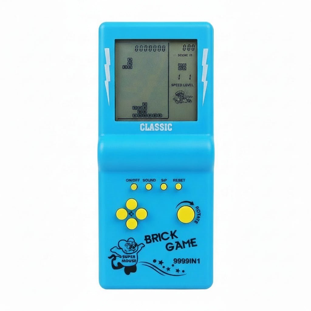 Kapesní retro konzole PixelNova Tetris — 3,5palcový displej, kompaktní provedení