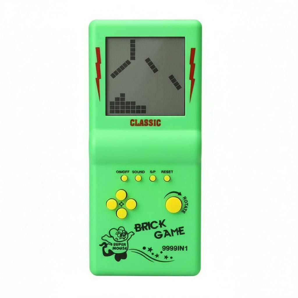 Kapesní retro konzole PixelNova Tetris — 3,5palcový displej, kompaktní provedení