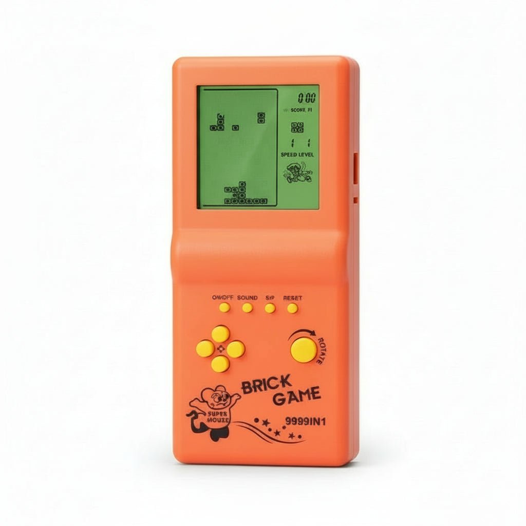 Kapesní retro konzole PixelNova Tetris — 3,5palcový displej, kompaktní provedení