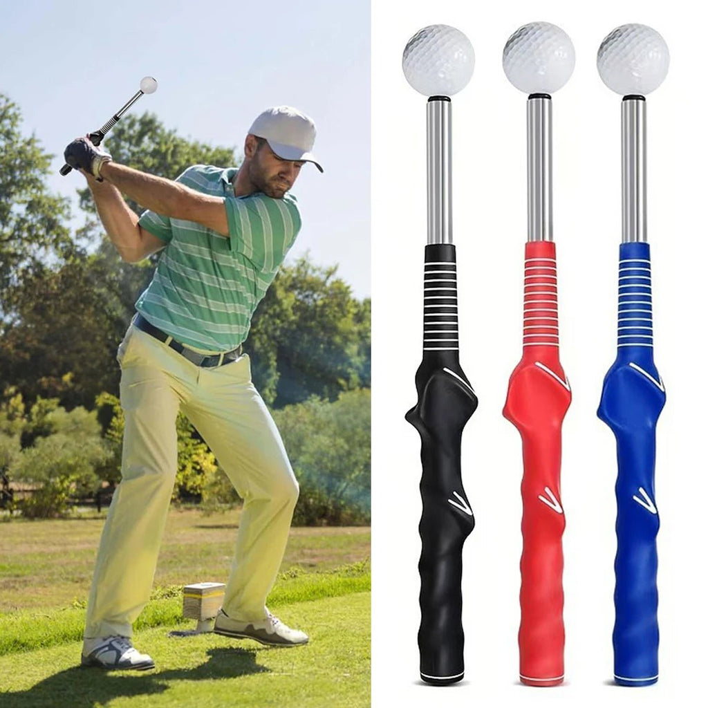 TempoPulse Golf-Schwungtrainer – Ausziehbare Konstruktion, hörbares Klick-Feedback