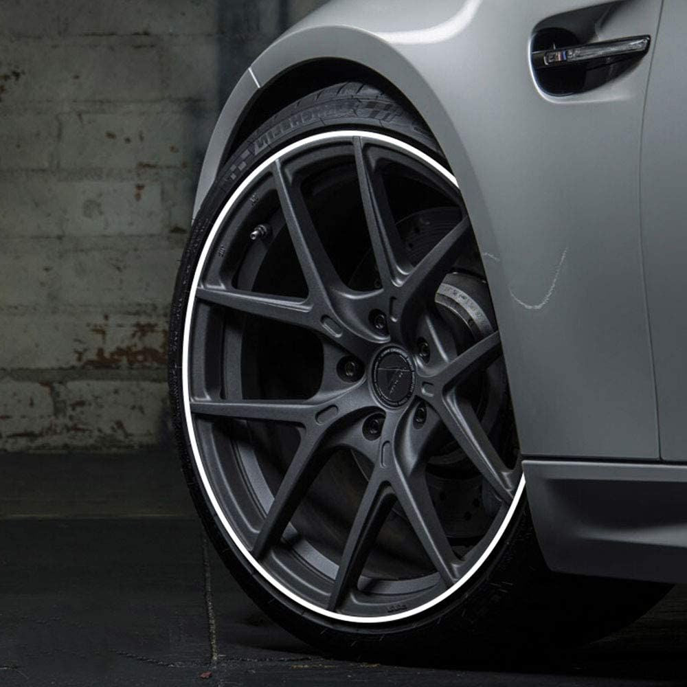 ShieldMax High Strength Adhesive Rubber Rim Protection Strips — Curb Scratch Defense