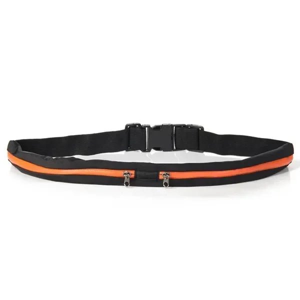 Borsetă de talie ajustabilă impermeabilă pentru alergare TrailGuard — două compartimente
