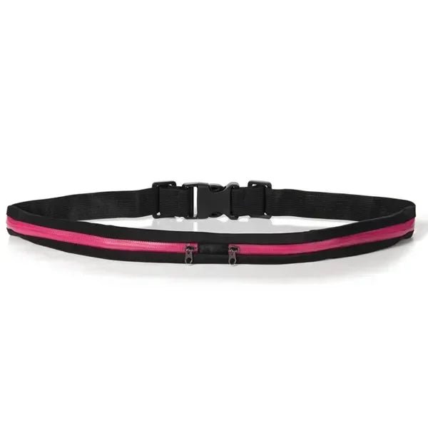 Borsetă de talie ajustabilă impermeabilă pentru alergare TrailGuard — două compartimente