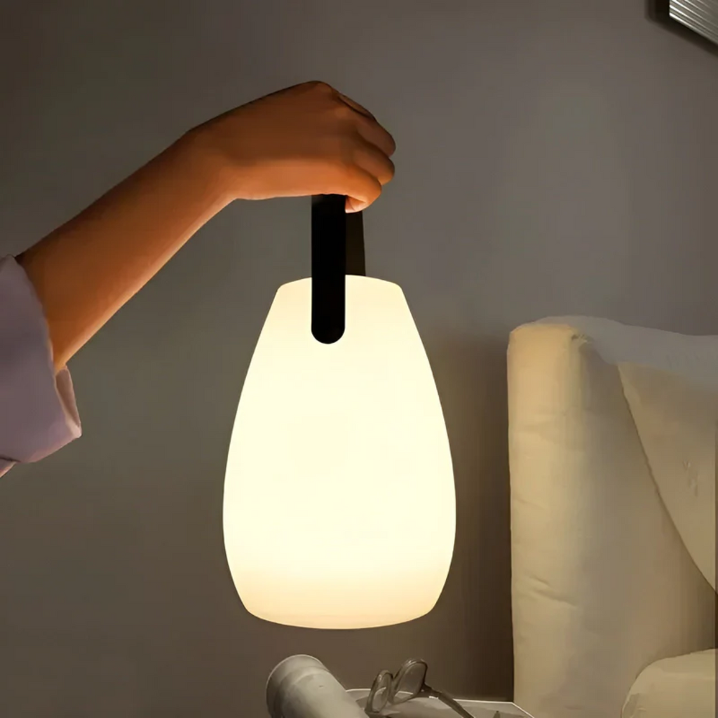 Waterproof Wireless LED Table Lamp – Rechargeable Outdoor Light with Remote | Euroselle