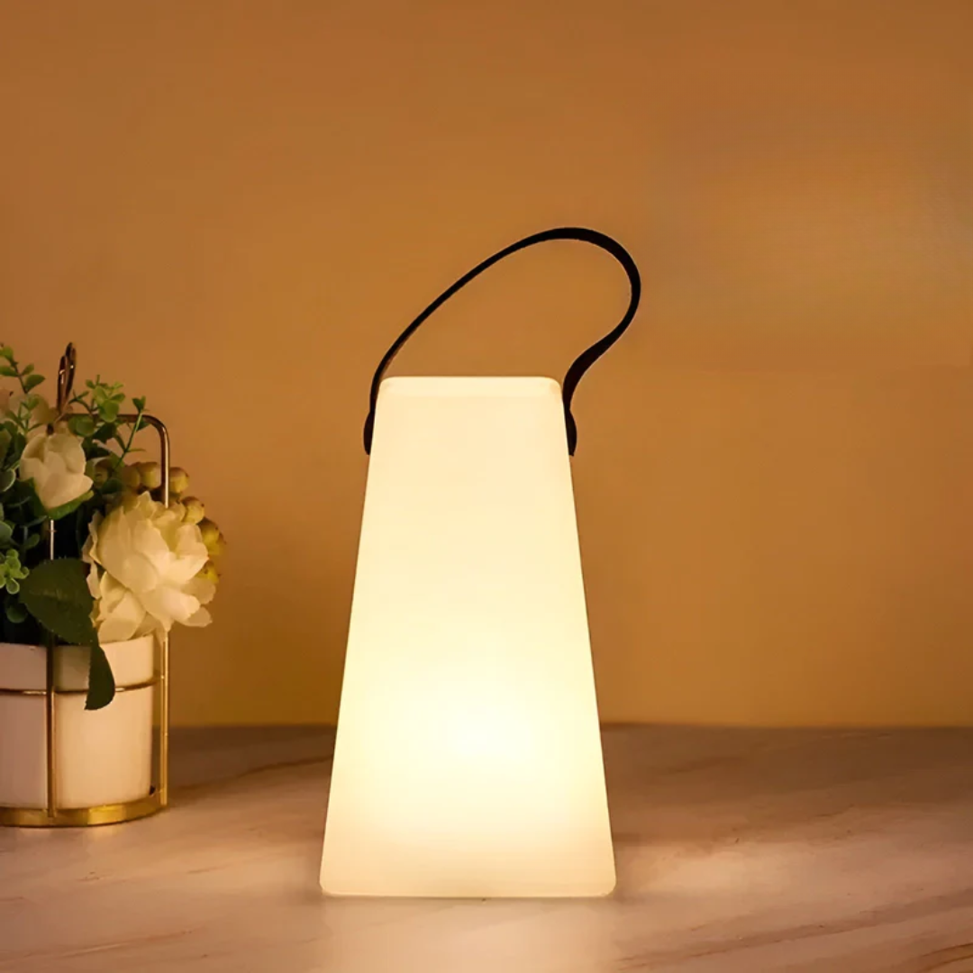 Waterproof Wireless LED Table Lamp – Rechargeable Outdoor Light with Remote | Euroselle