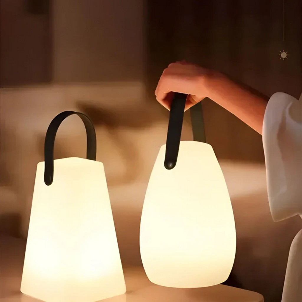Waterproof Wireless LED Table Lamp – Rechargeable Outdoor Light with Remote | Euroselle