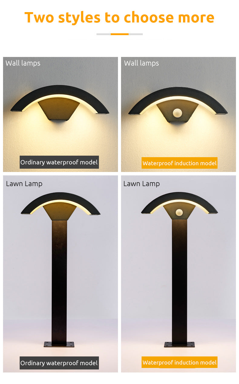 Lunara LED Außenwandleuchte mit Bewegungssensor für Garten
