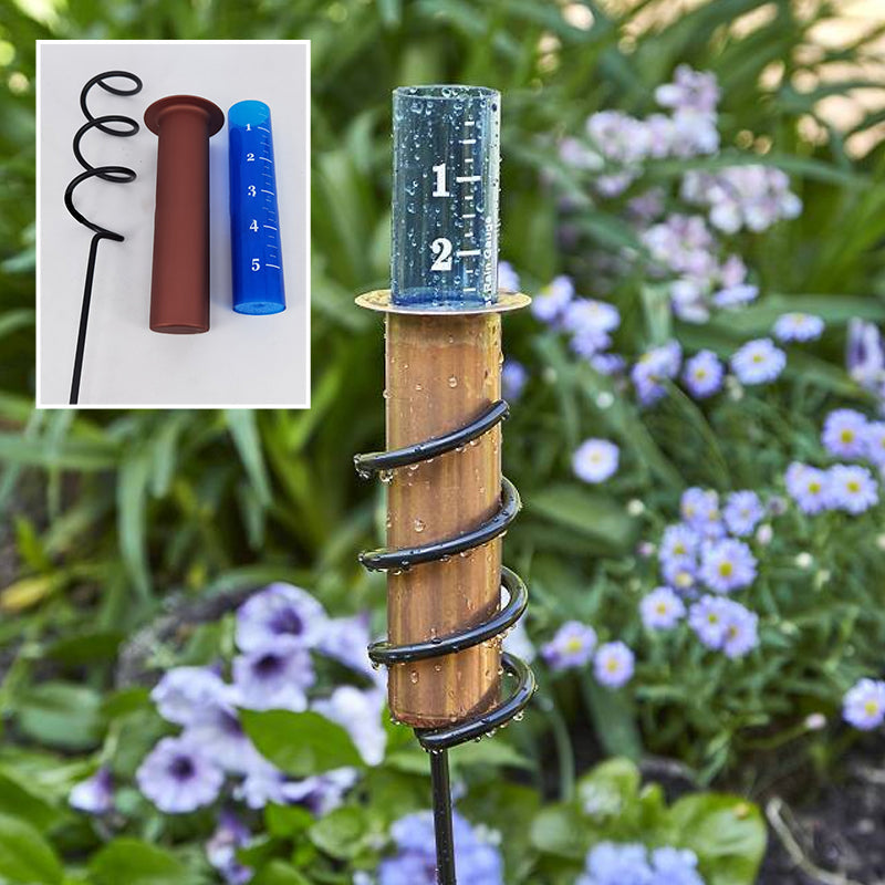 Elegant Arch Rainfall Gauge for Outdoor Weather Tracking - Euroselle