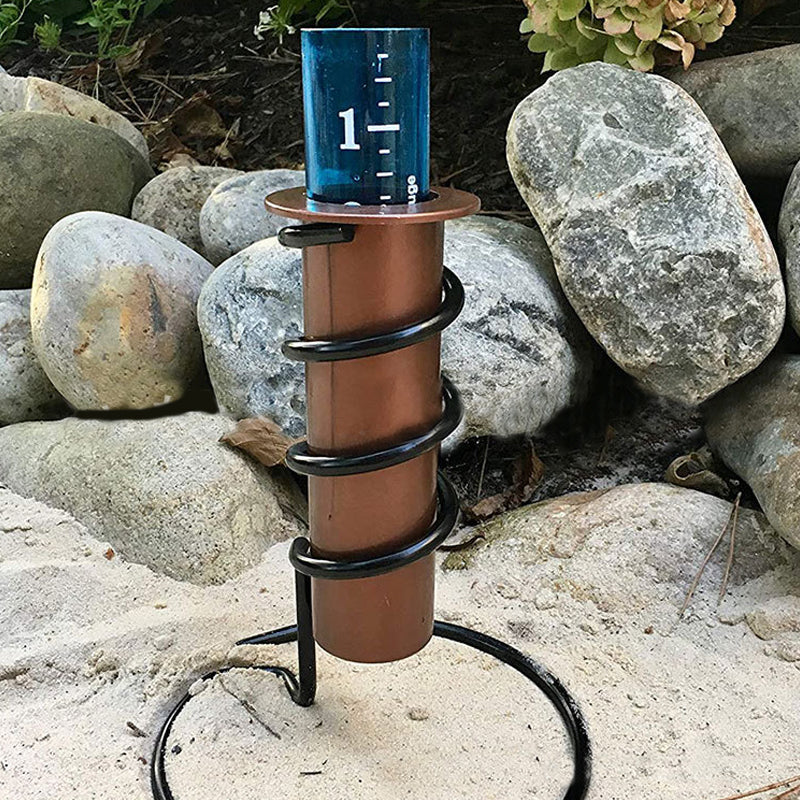 Elegant Arch Rainfall Gauge for Outdoor Weather Tracking - Euroselle