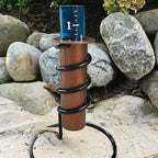 Elegant Arch Rainfall Gauge for Outdoor Weather Tracking - Euroselle