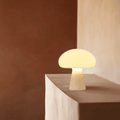 Mushroom Table Lamp, Rechargeable, Touch Dimmer, Warm Light | Euroselle