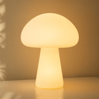 Mushroom Table Lamp, Rechargeable, Touch Dimmer, Warm Light | Euroselle