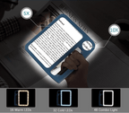 USB Rechargeable Handheld Magnifying Glass with LED Light 5x 10x - Euroselle