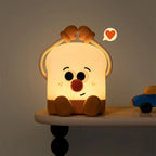 Nachtlicht Wiederaufladbar LED USB Betrieben Toast Design | Euroselle