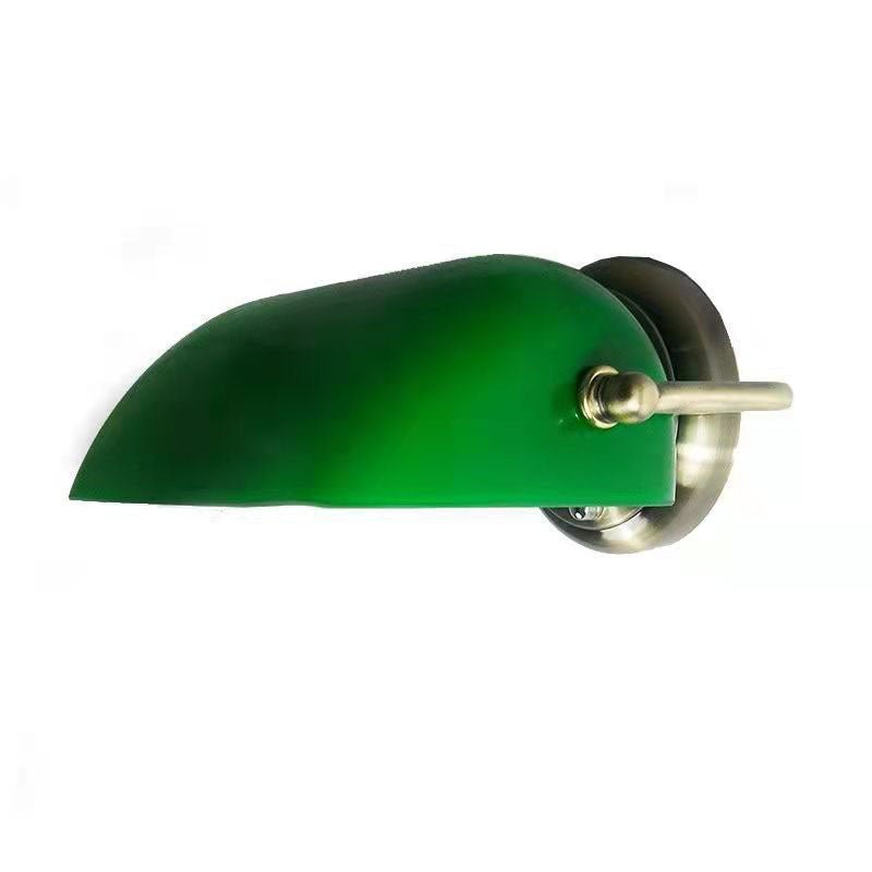 Kirrea Vintage Glas- und Eisenwandleuchte mit industriellem Charme