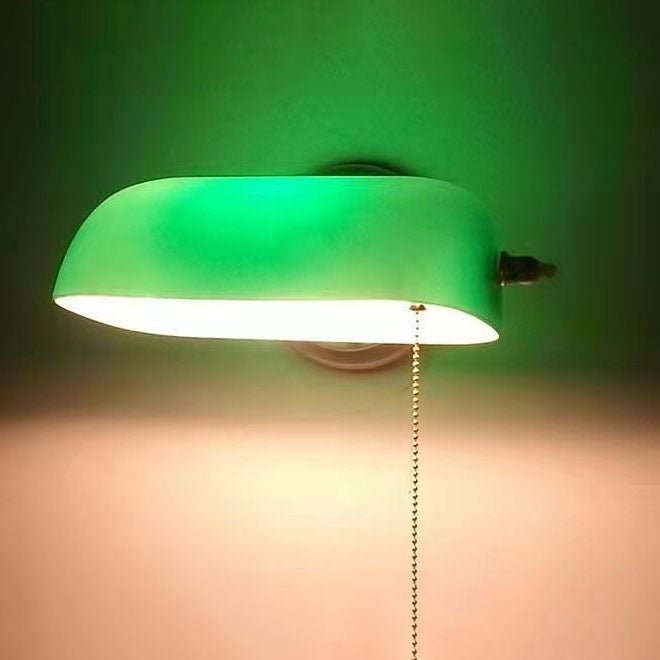 Kirrea Vintage Glas- und Eisenwandleuchte mit industriellem Charme
