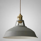 Auristo Nr1 Industrial Metal Pendant Light Adjustable Chain