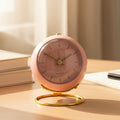 Luma Retro Analog Alarm Clock — Quiet Movement, Timeless Design