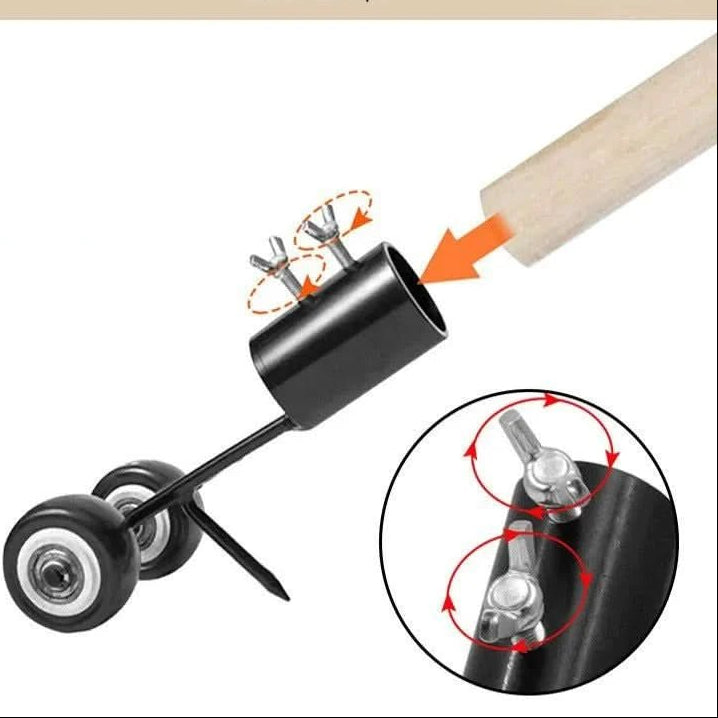 Deluxe ergonomischer Unkrautzieher für mühelose Rasenpflege - Euroselle