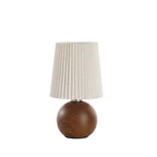 Table Lamp Fabric Shade Ceramic Base LED Cordless | Euroselle