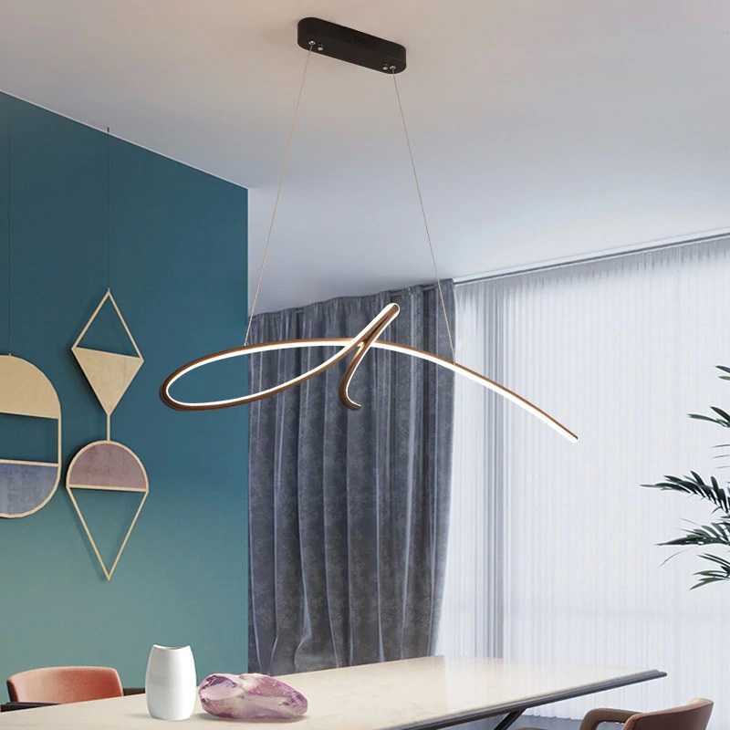 Minimalist Strip Pendant Light For Elegant Interiors And Living Spaces
