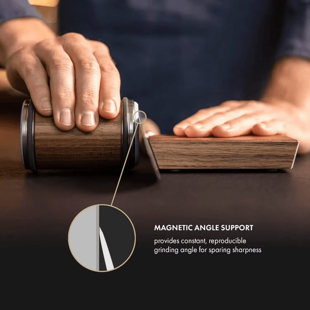 EdgeForge Pro Diamond-Coated Roller Knife Sharpener — Instant Blade Revival