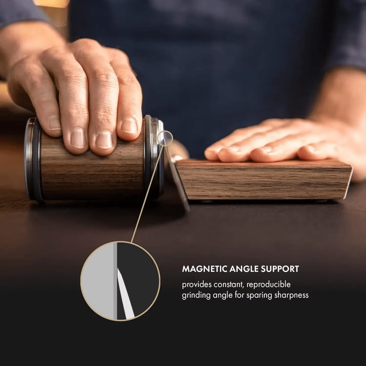 EdgeForge Pro Diamond-Coated Roller Knife Sharpener — Instant Blade Revival