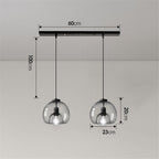Antonio Glass Pendant Lamps