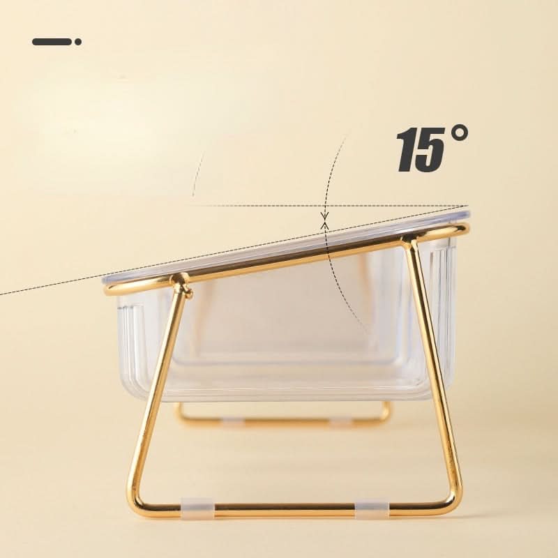Taça de comida elevada NovaPaw — comedouro elevado para gatos e cães pequenos