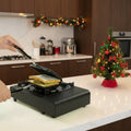NovaPan 35x15 cm Double-Sided Nonstick Sandwich Pan – Aluminum Alloy