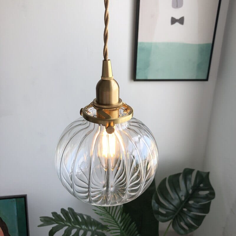 Mira Vintage Glass Pendant Light For Living Room Decor