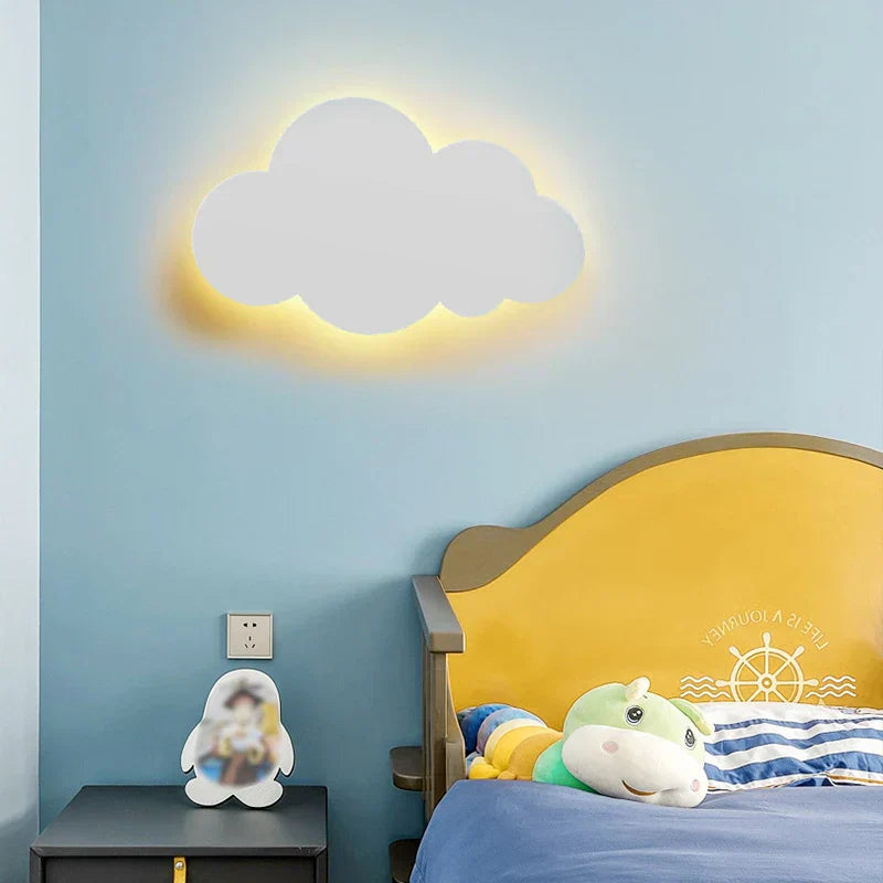 Cumulus Cloud Wandleuchte Dimmbares Licht für Babyzimmer