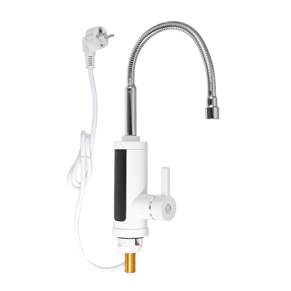 Grifo eléctrico instantáneo de 3000W — doble mando, agua caliente de 86-140°F
