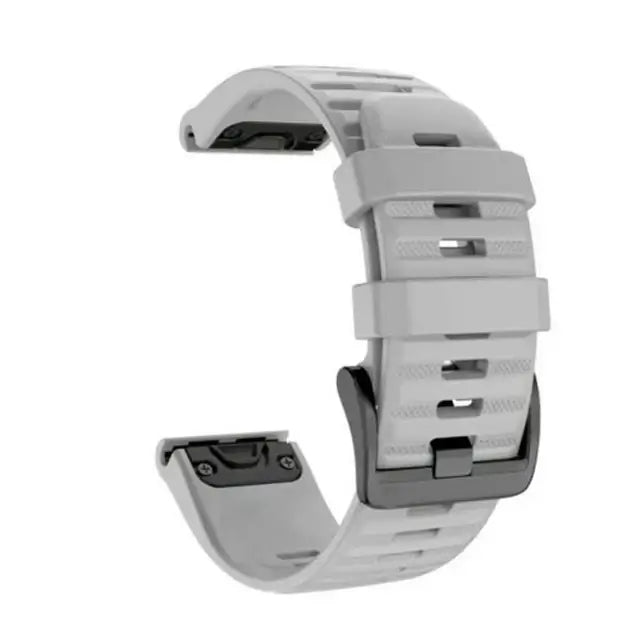 QuickFit シリコン製スマートウォッチバンド — 20mm、22mm & 26mm スポーツストラップ