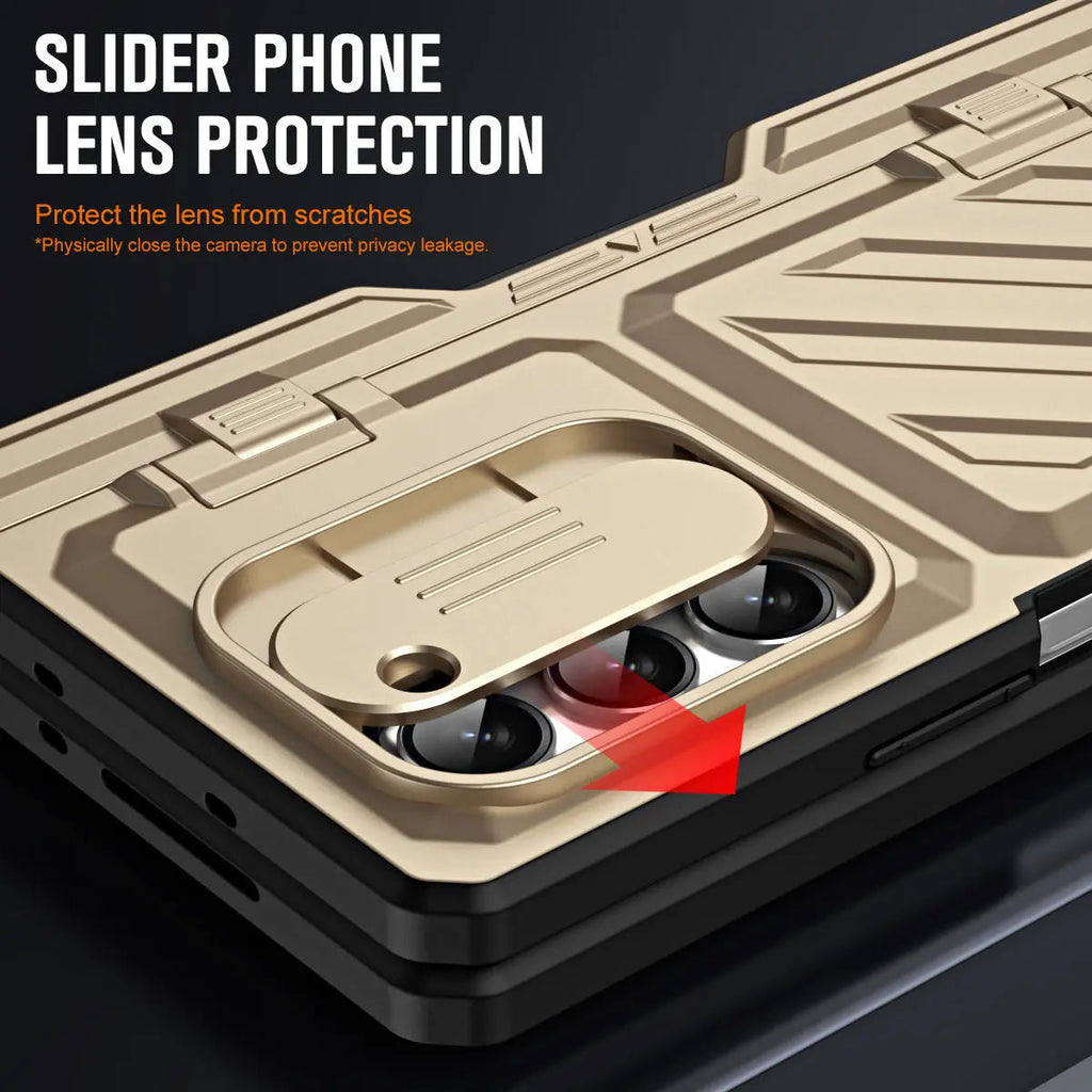 Capa blindada para Samsung Galaxy Z Fold 4/5 — Proteção do ecrã e suporte